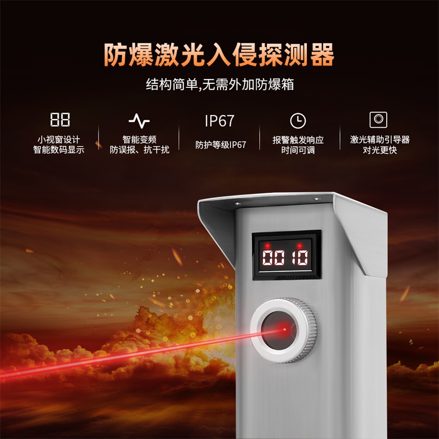 工程項目必備 ‖ 艾禮安激光對射防爆合格證來了！