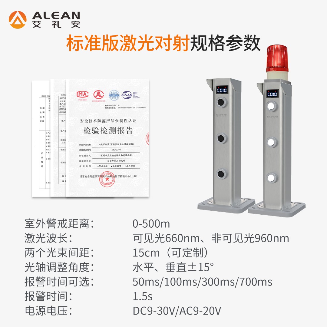 聚焦大交通行業(yè)——艾禮安激光對射大有可為