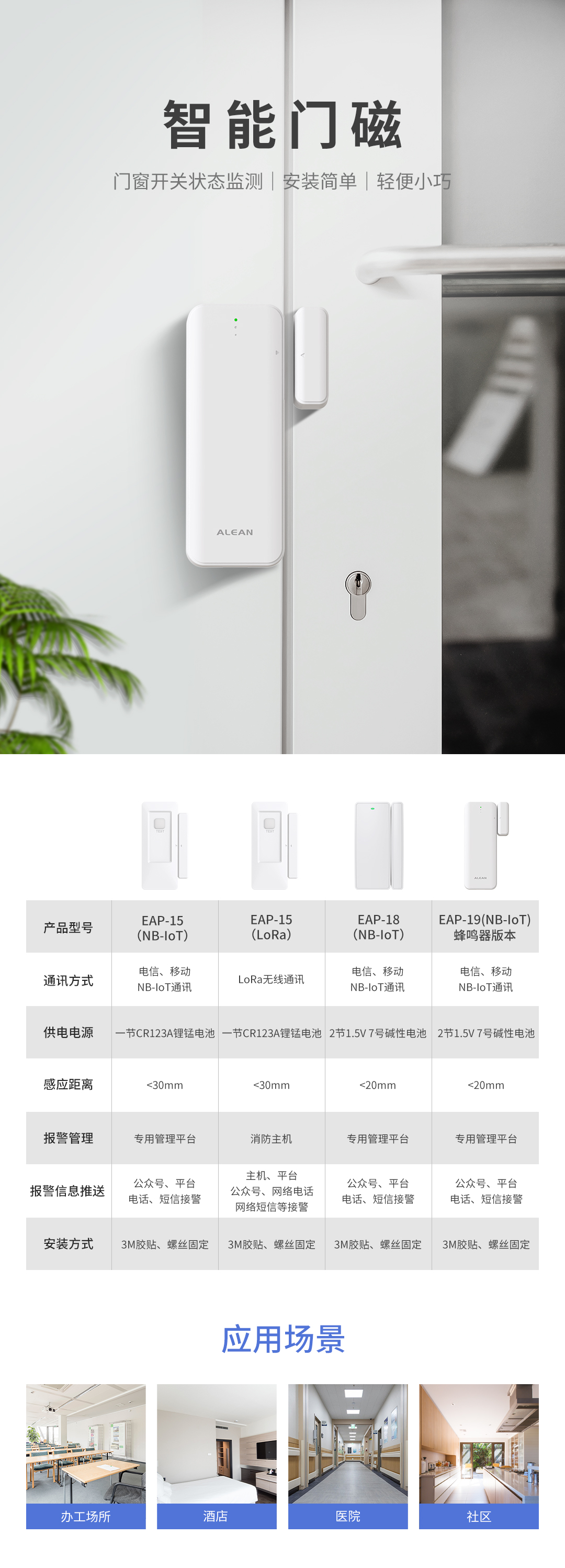 艾禮安智慧消防報(bào)警系列
