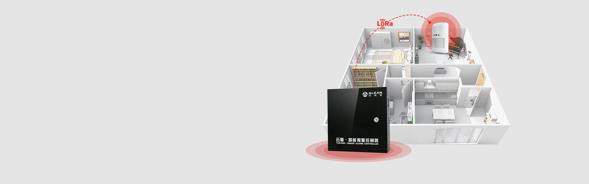 EAP-150XT廣角紅外探測器(LoRa版) EAP-150XT廣角紅外探測器(LoRa版)